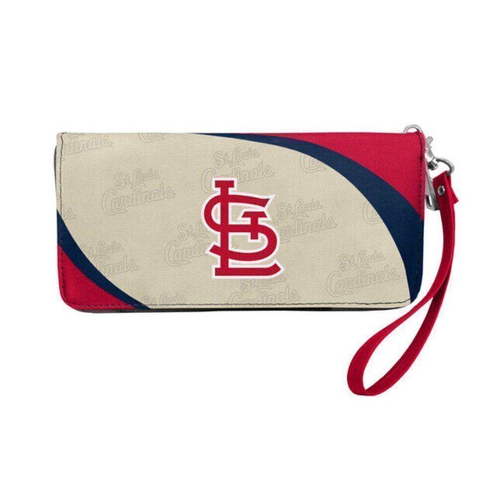 Little Earth St. Louis Cardinals Curve Zip Organizer Wristlet Wallet